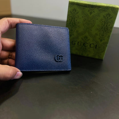 Premium Navy Statement Wallet